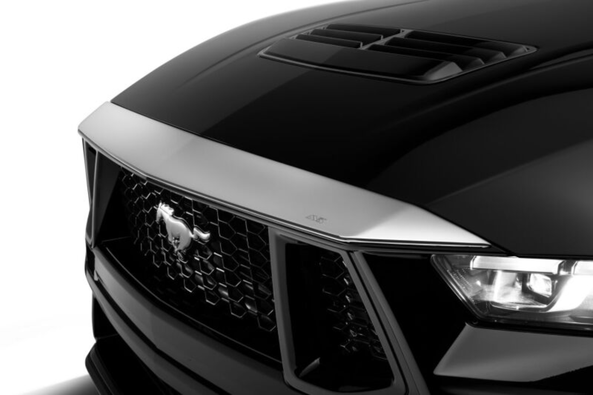 Picture of Husky Liners 2024 Ford Mustang Aeroskin Hood Protector - Chrome