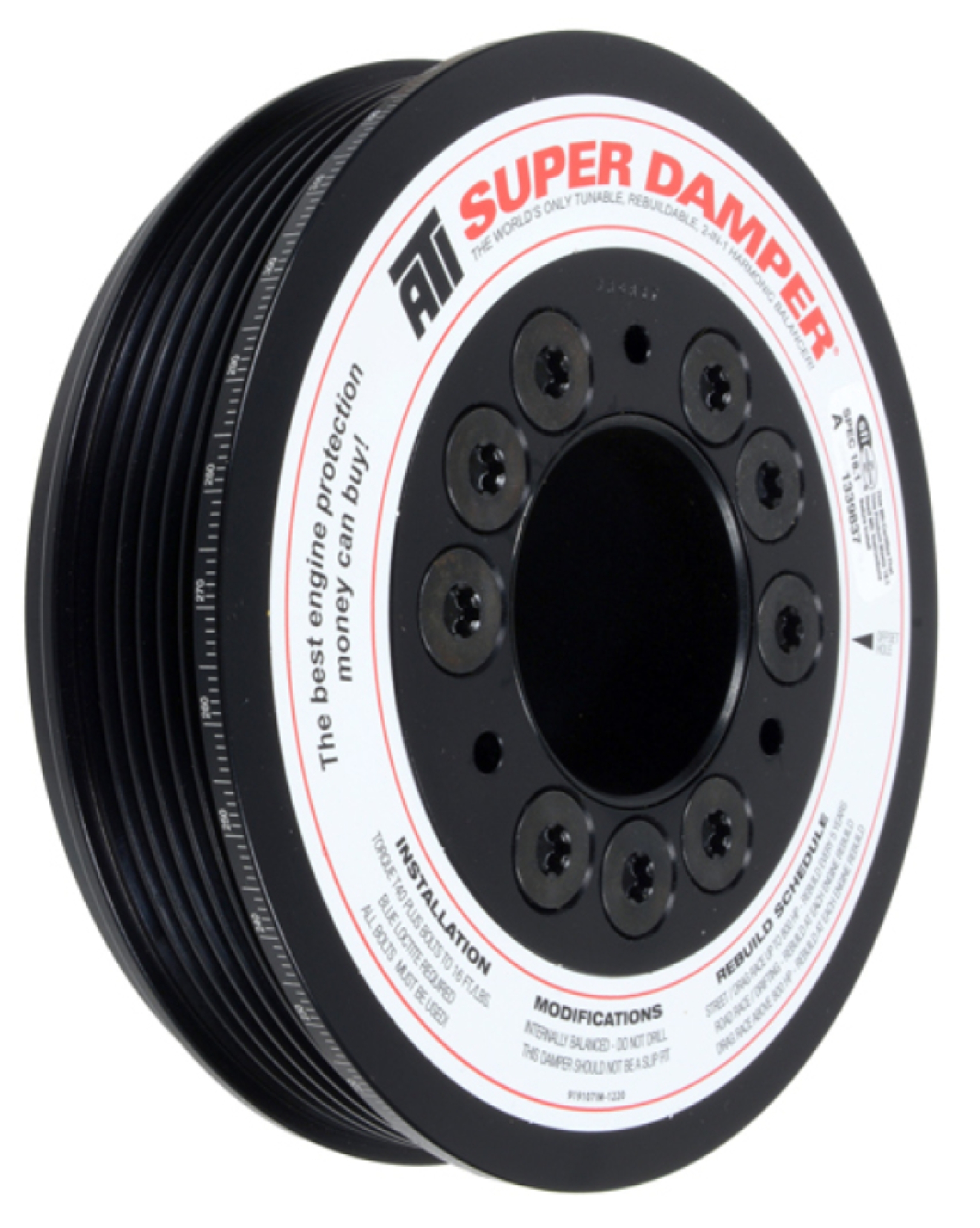 Picture of ATI Damper - 5.67In - Aluminum - 6 Grv - 2023 Nissan Z VR30DDTT (OEM Dia Race Version)