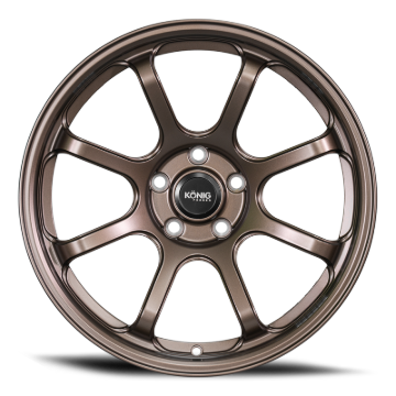 Picture of Konig Forged F6SX 17x10 5x114.3 ET45 Race Bronze Wheel (Knurled Bead)