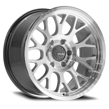 Picture of Mamba M28 18x8 5x112 ET30 Silver Wheel w/ Mirror Machine Face & Lip