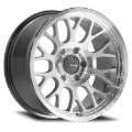 Picture of Mamba M28 18x8 5x127 ET35 Silver Wheel w/ Mirror Machine Face & Lip