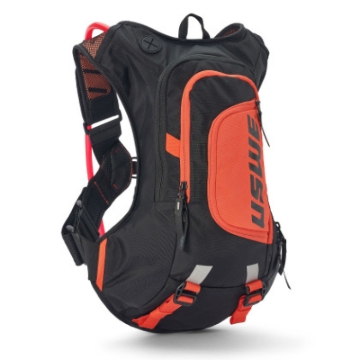 Picture of USWE Moto Hydro Hydration Pack 3L - Black/Factory Orange