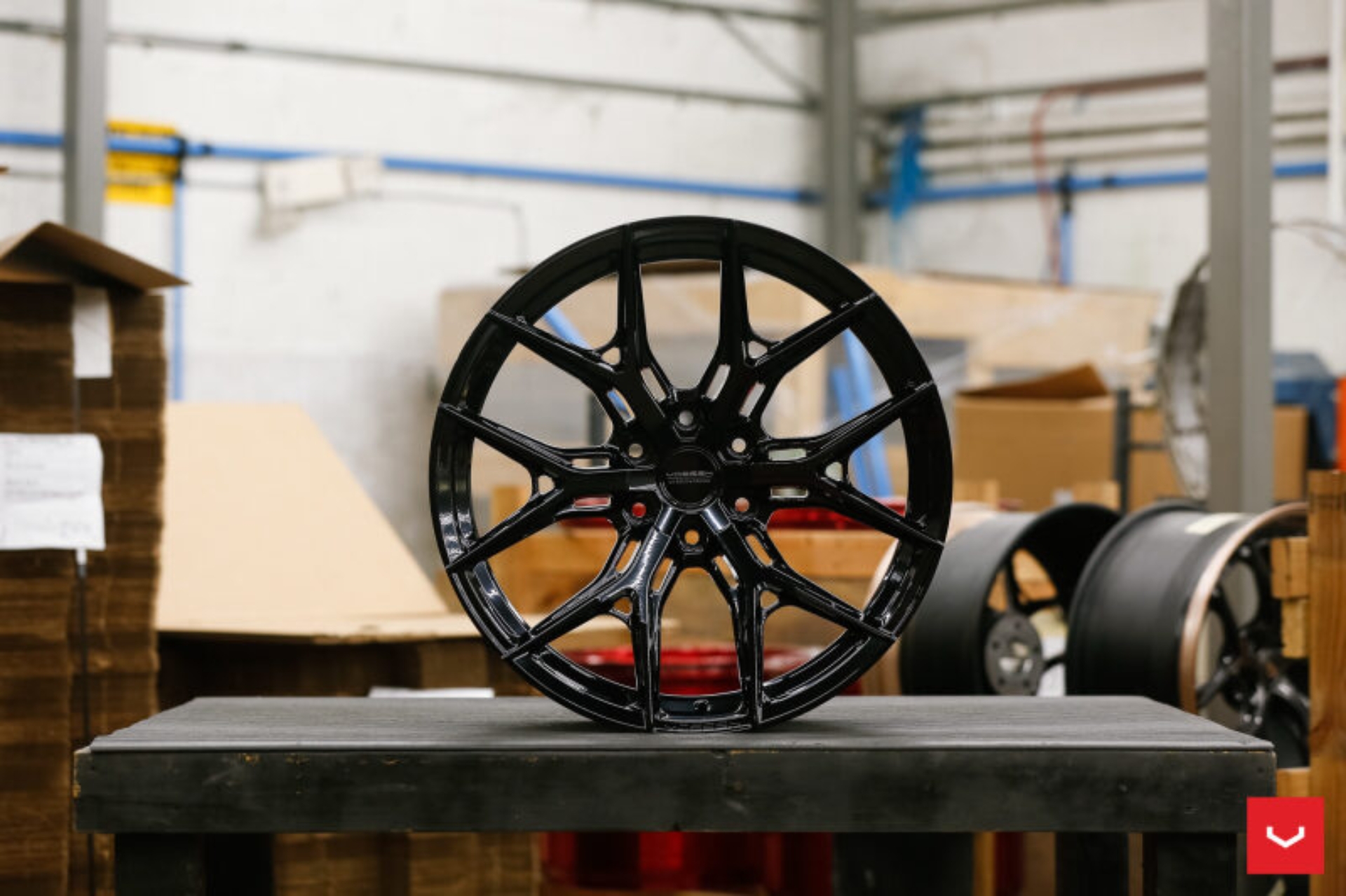 Picture of Vossen HF6-4 - 20X9.5 / 6X135 / 87.1 / ET30 / Deep - Gloss Black