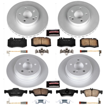 Picture of Power Stop 2006 Mercedes-Benz E350 Front & Rear Z23 Evolution Sport Coated Brake Kit
