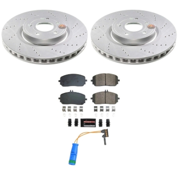 Picture of Power Stop 19-22 Mercedes-Benz A220 Front Z23 Coated Brake Kit