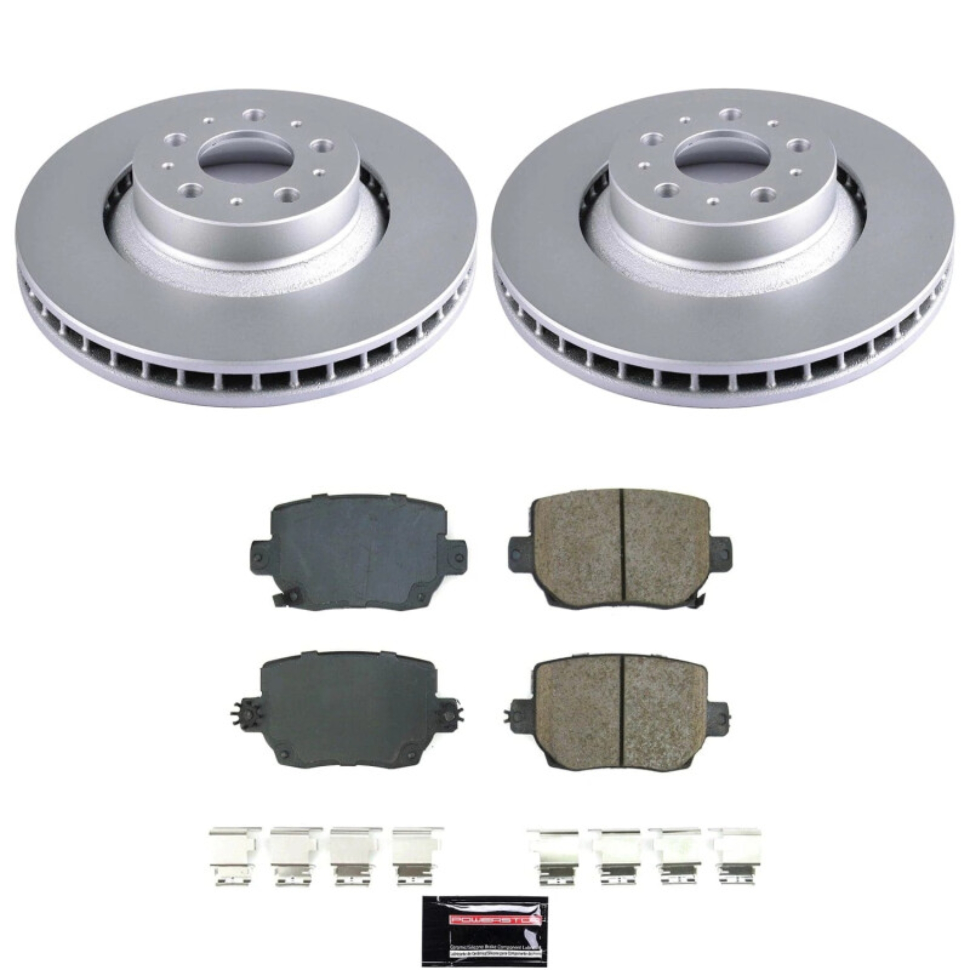 Picture of Power Stop 20-24 Tesla Y Rear Z17 Coated Brake Kit