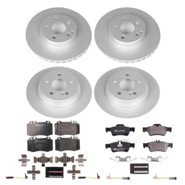 Picture of Power Stop 2006 Mercedes-Benz E350 Front and Rear Eurostop Brake Kit