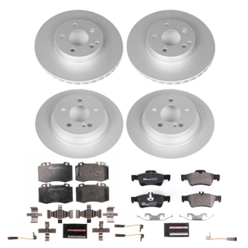 Picture of Power Stop 04-06 Mercedes-Benz E500 Front and Rear Eurostop Brake Kit