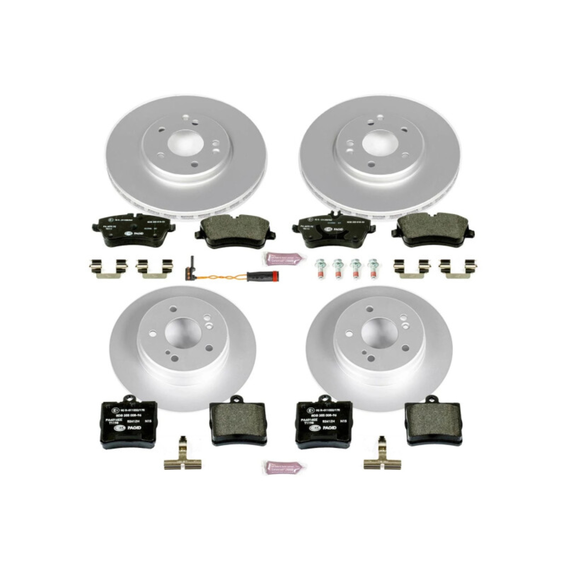 Picture of Power Stop 06-08 Mercedes-Benz SLK280 Front and Rear Eurostop Brake Kit