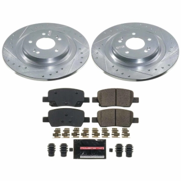 Picture of Power Stop 2022 Kia Carnival Rear Z23 Evolution Brake Kit