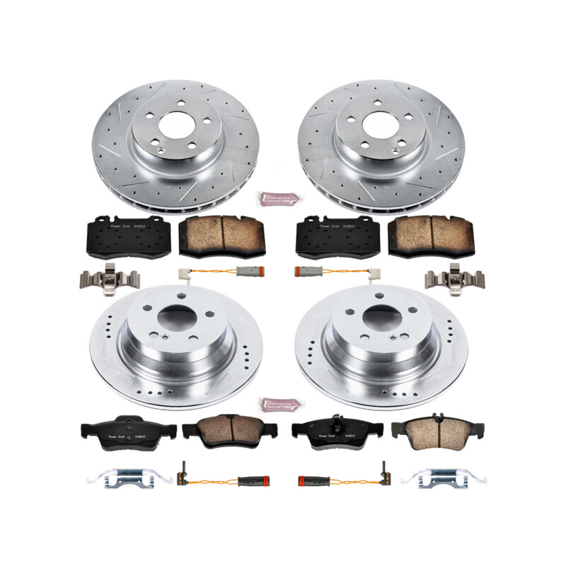Picture of Power Stop 2006 Mercedes-Benz E350 Front & Rear Z23 Evolution Sport Brake Kit