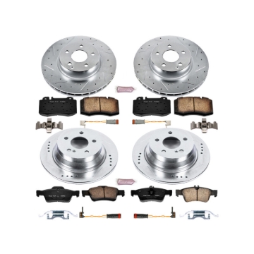 Picture of Power Stop 2006 Mercedes-Benz E350 Front & Rear Z23 Evolution Sport Brake Kit