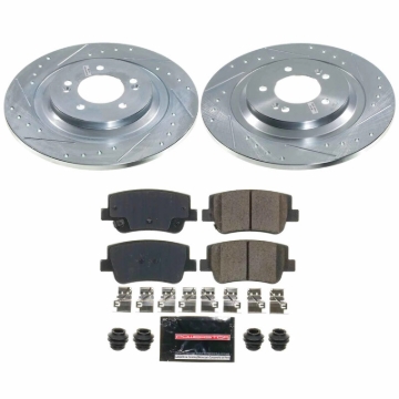 Picture of Power Stop 2023 Hyundai Sonata Rear Z23 Evolution Brake Kit