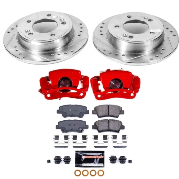 Picture of Power Stop 13-17 Hyundai Elantra GT Rear Z23 Evolution Kit w/Calipers