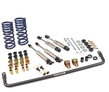 Picture of Ridetech 63-82 Chevrolet Corvette StreetGrip Suspension System w/ HQ Shocks & Steel Leaf Spring