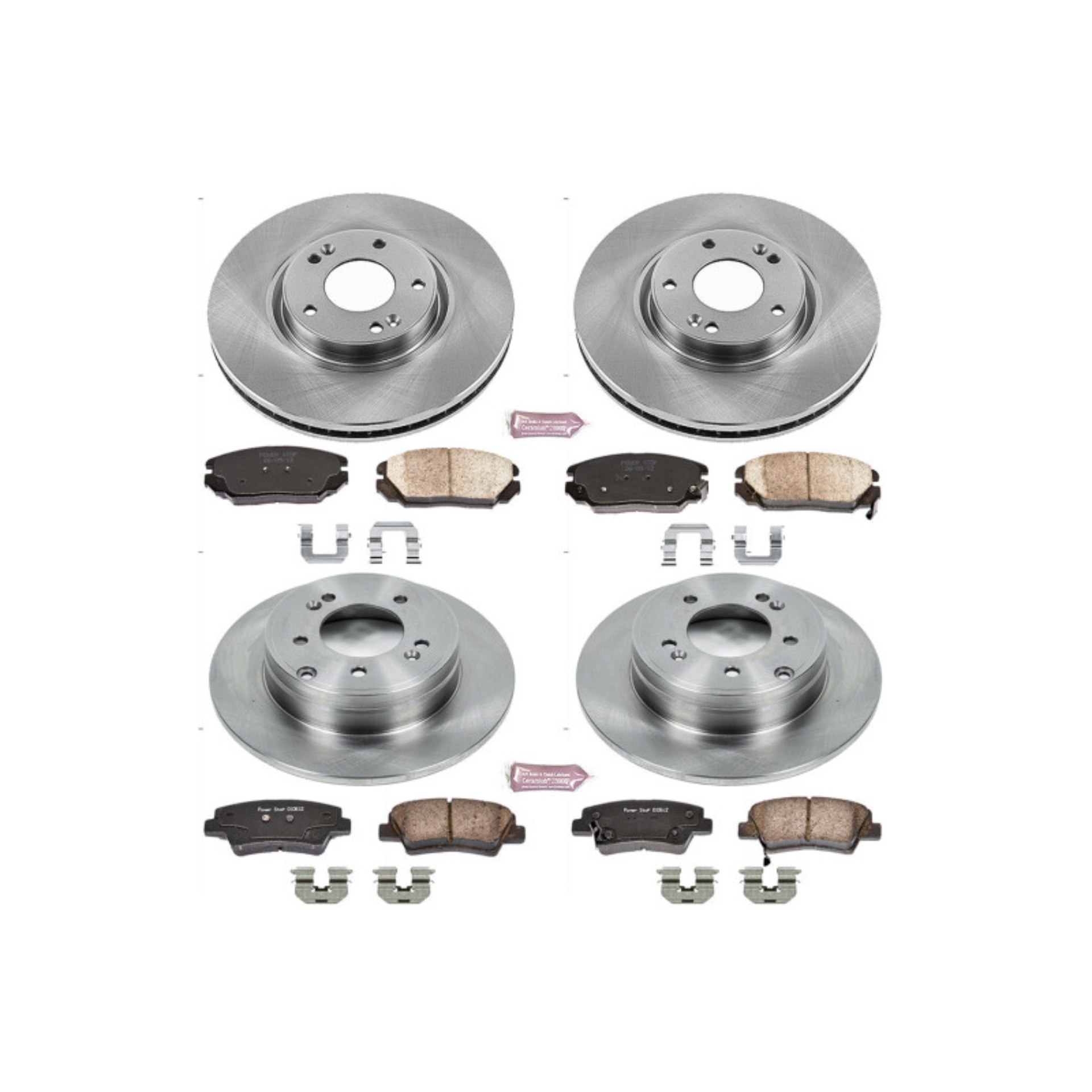 Picture of Power Stop 09-11 Hyundai Azera Front and Rear Autospecialty Brake Kit