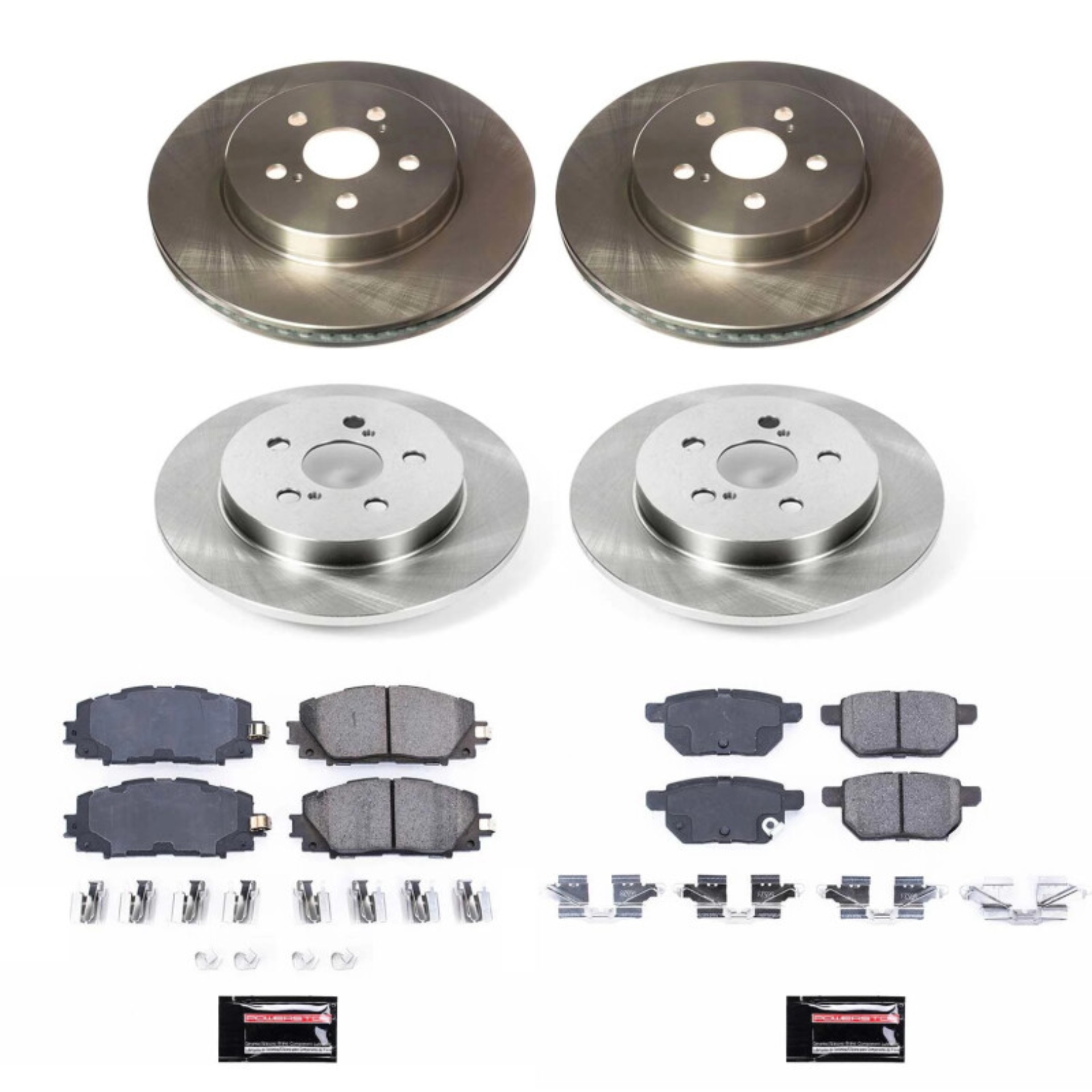 Picture of Power Stop 20-22 Toyota Prius Prime Front and Rear Autospecialty Brake Kit