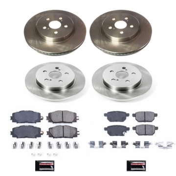 Picture of Power Stop 20-22 Toyota Prius Prime Front and Rear Autospecialty Brake Kit