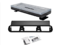 Picture of Putco Universal Yellow Jacket 12in x 4.5in Strobe Light Bar - Yellow/White