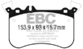 Picture of EBC 14-19 Mercedes-Benz CLA45 AMG (C117) 2.0T Bluestuff Front Brake Pads