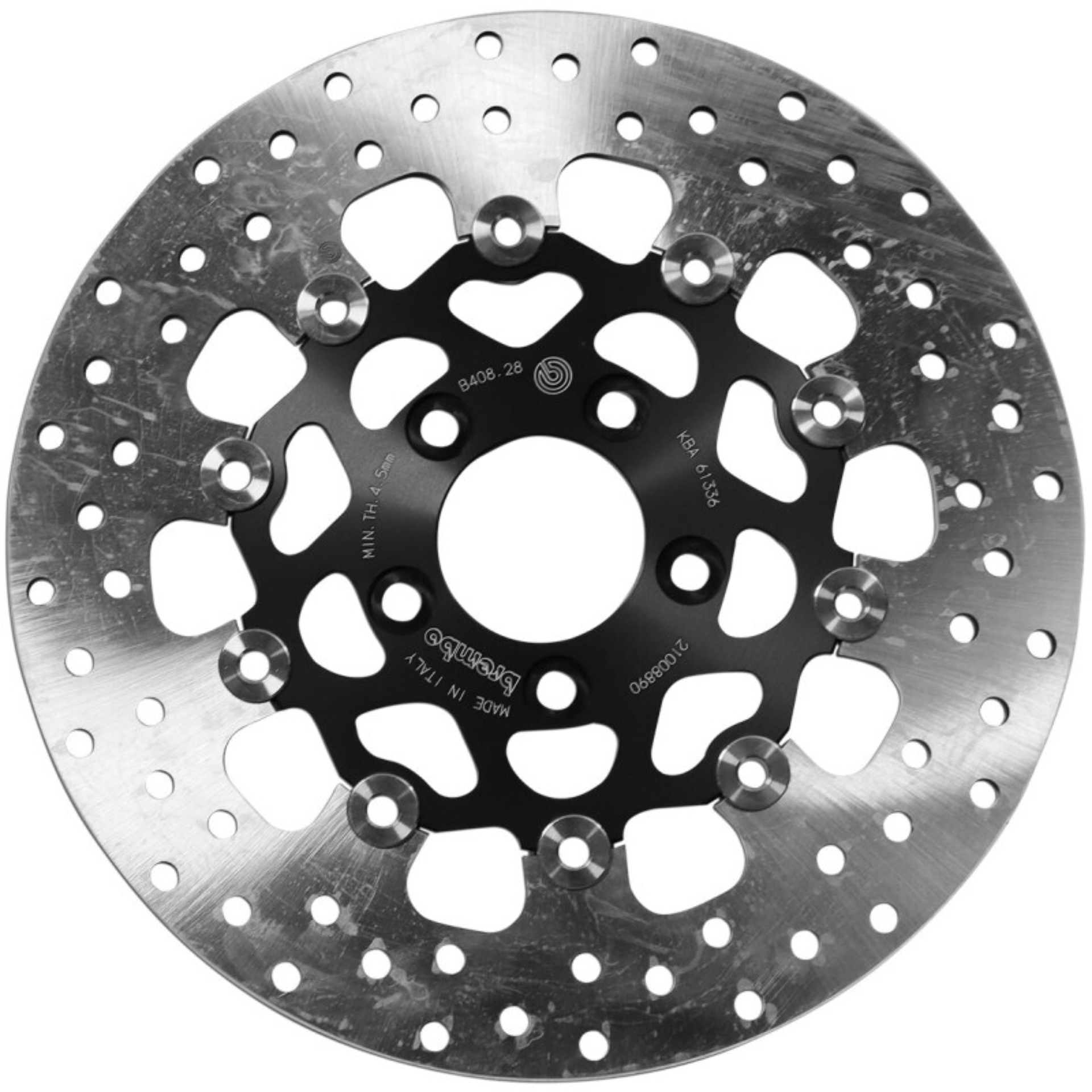Picture of Brembo 00-06 HD FLHTCUI Electra Glide Ultra Clas. 1450CC 292x5mm Brake Disc - Rear Floating