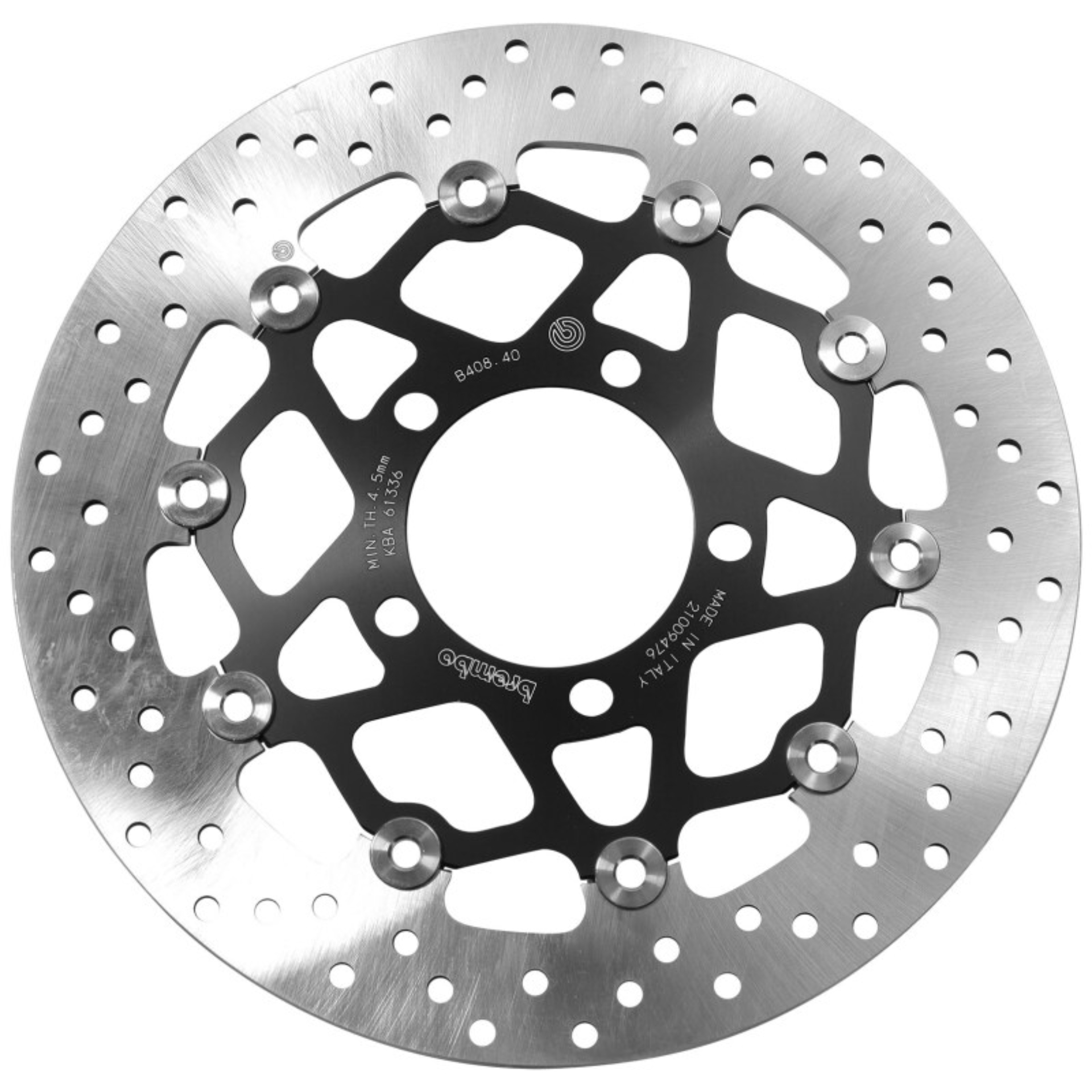 Picture of Brembo Kawasaki EN650/ER-6N/EX650/KL650/Z750(R)/ZX1000/ZX600/ZX636 Brake Disc - Front Floating