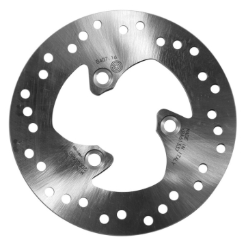 Picture of Brembo 96-03 Honda Sky 50CC/13-18 Yamaha NS Aerox 50CC 190x3.5mm Brake Disc - Front Fixed