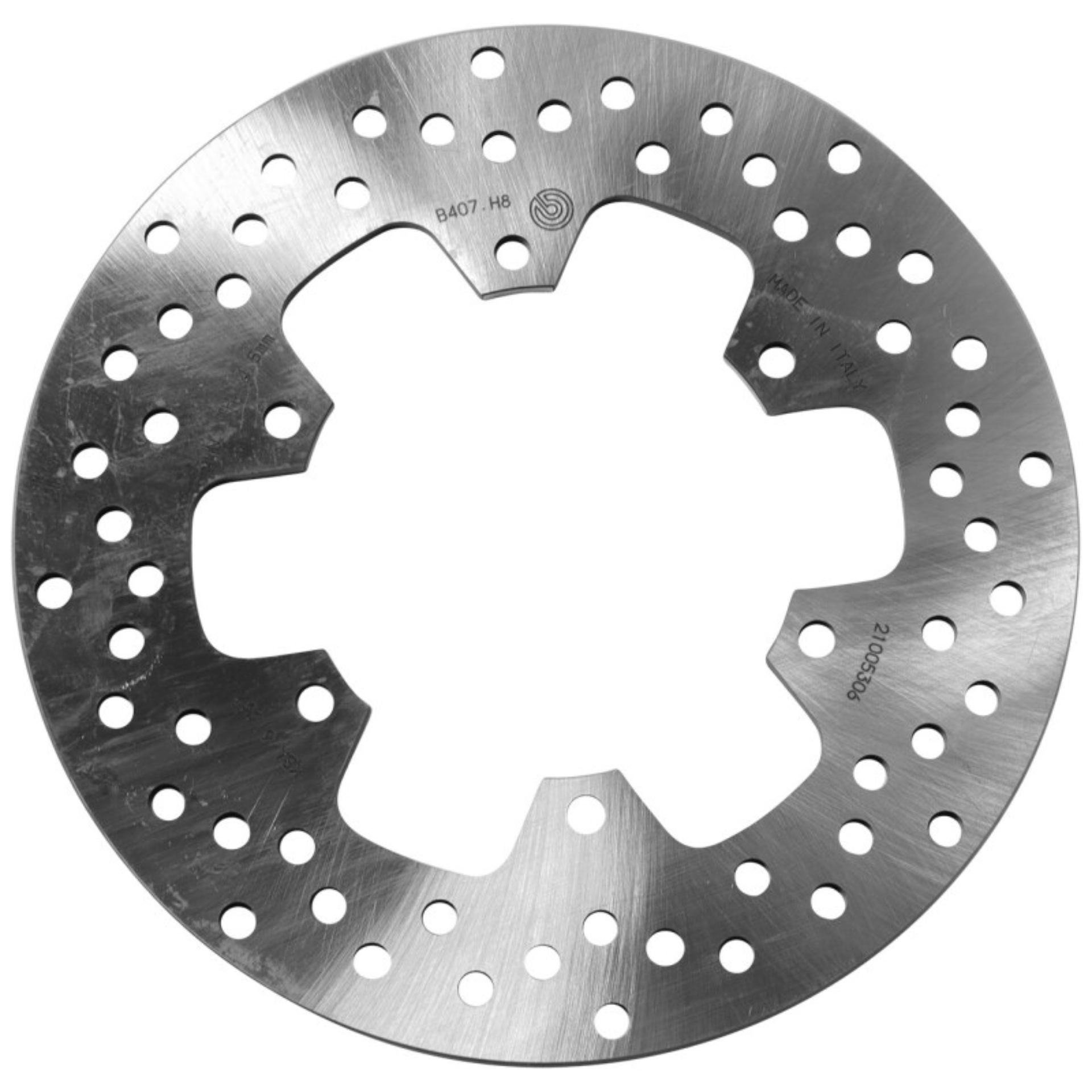 Picture of Brembo 98-03 Yamaha FZS Fazer 600CC/14-15 Ducati Panigale 899CC 245x5mm Brake Disc - Rear Fixed