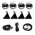 Picture of Baja Designs 05-24 Toyota Tacoma / 07-24 Toyota Tundra Bed Rail Cargo Light Kit - Red