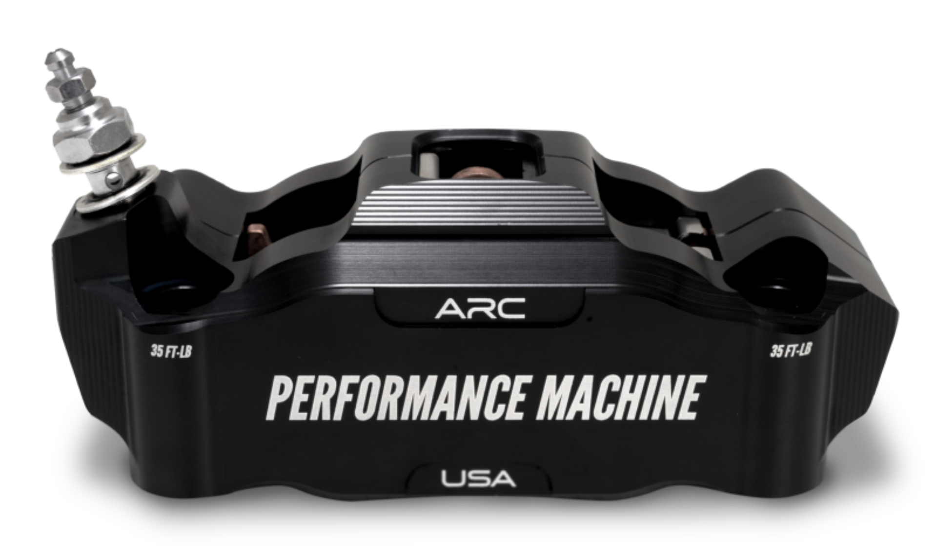 Picture of Performance Machine 125 x4 Race Series Radial Mount Caliper with ARC - Right - Black Ano