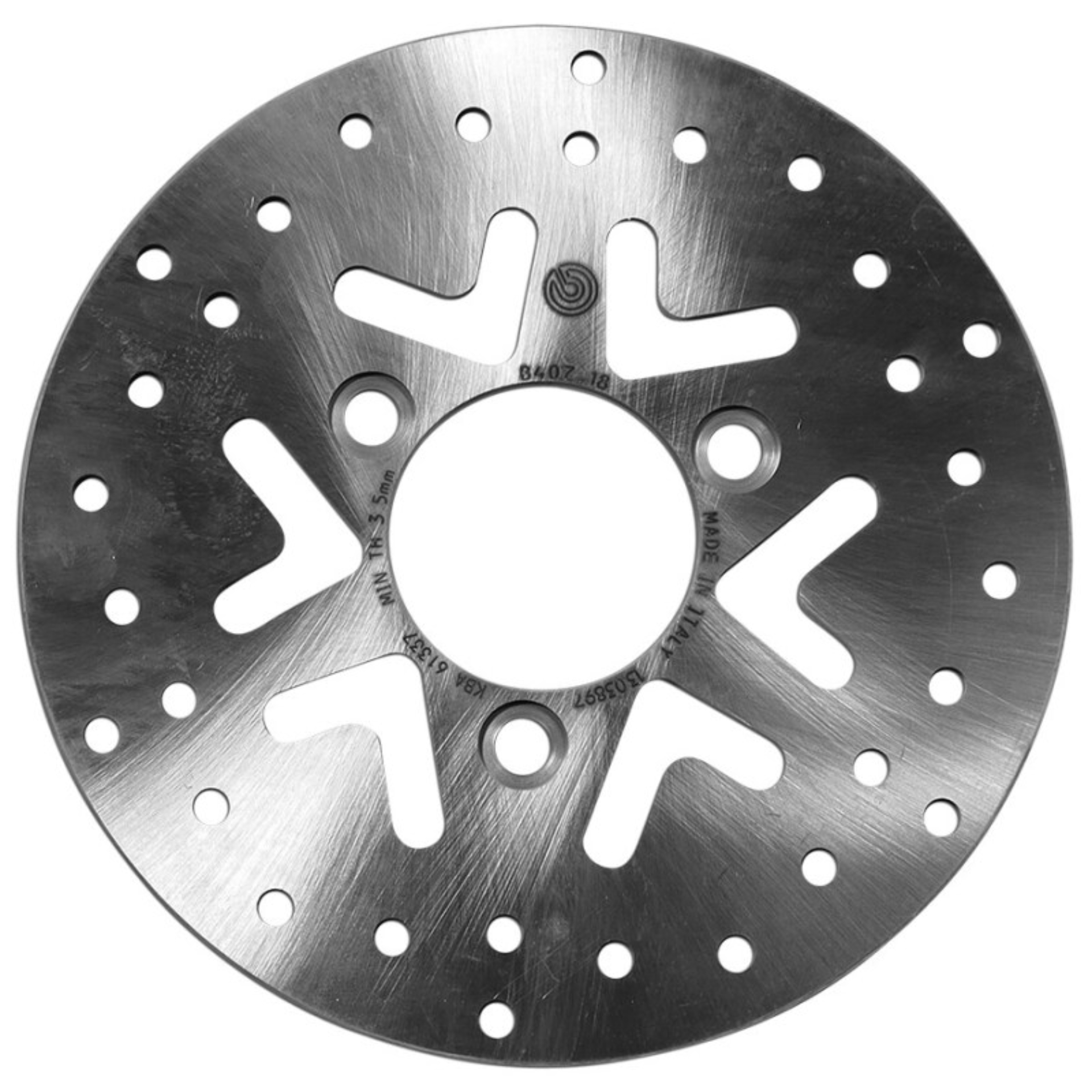 Picture of Brembo 09-18 KYMCO Agility 50cc 200x4mm Brake Disc - Front Fixed