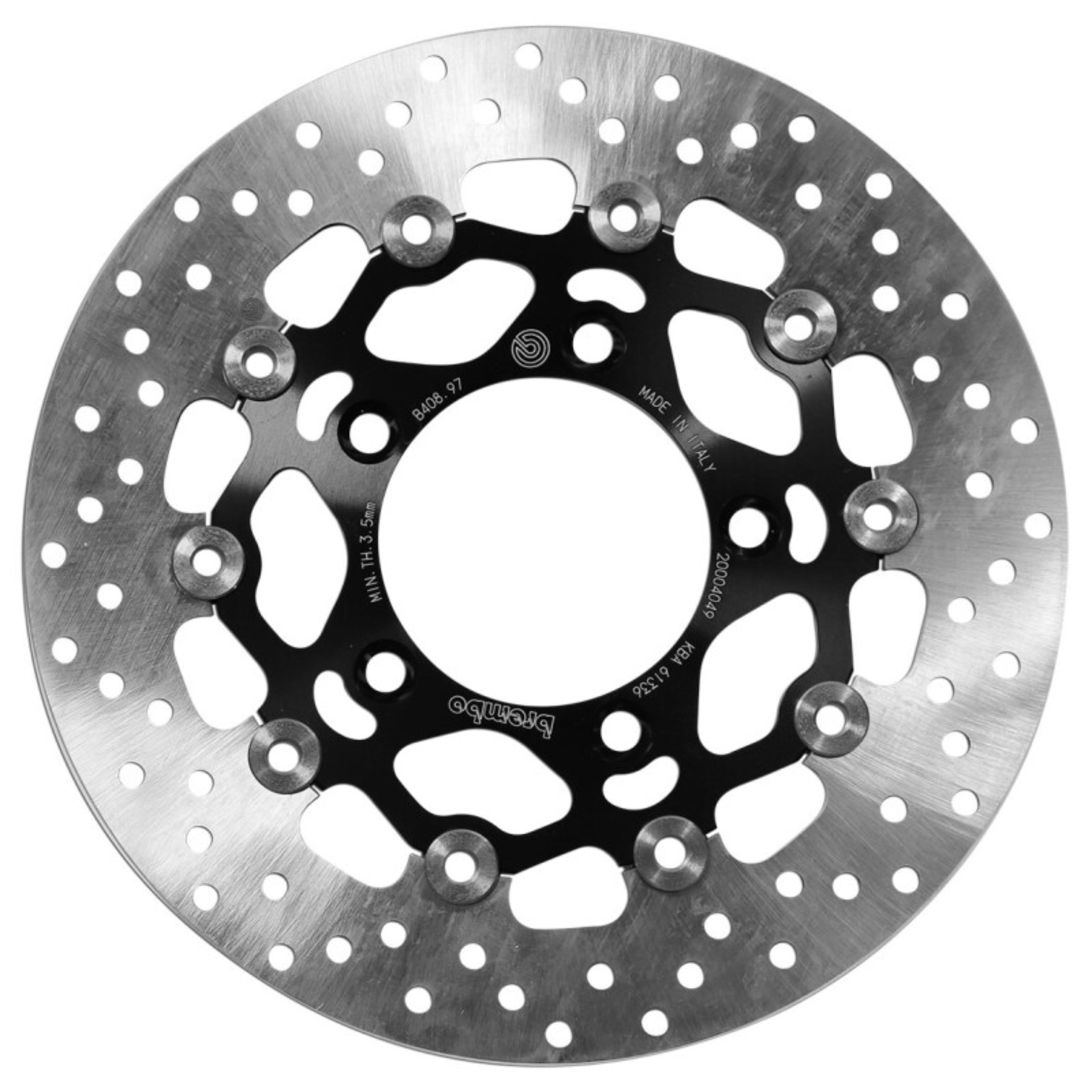 Picture of Brembo 12-14 KYMCO Xciting i 400cc 280x4mm Brake Disc - Front Floating