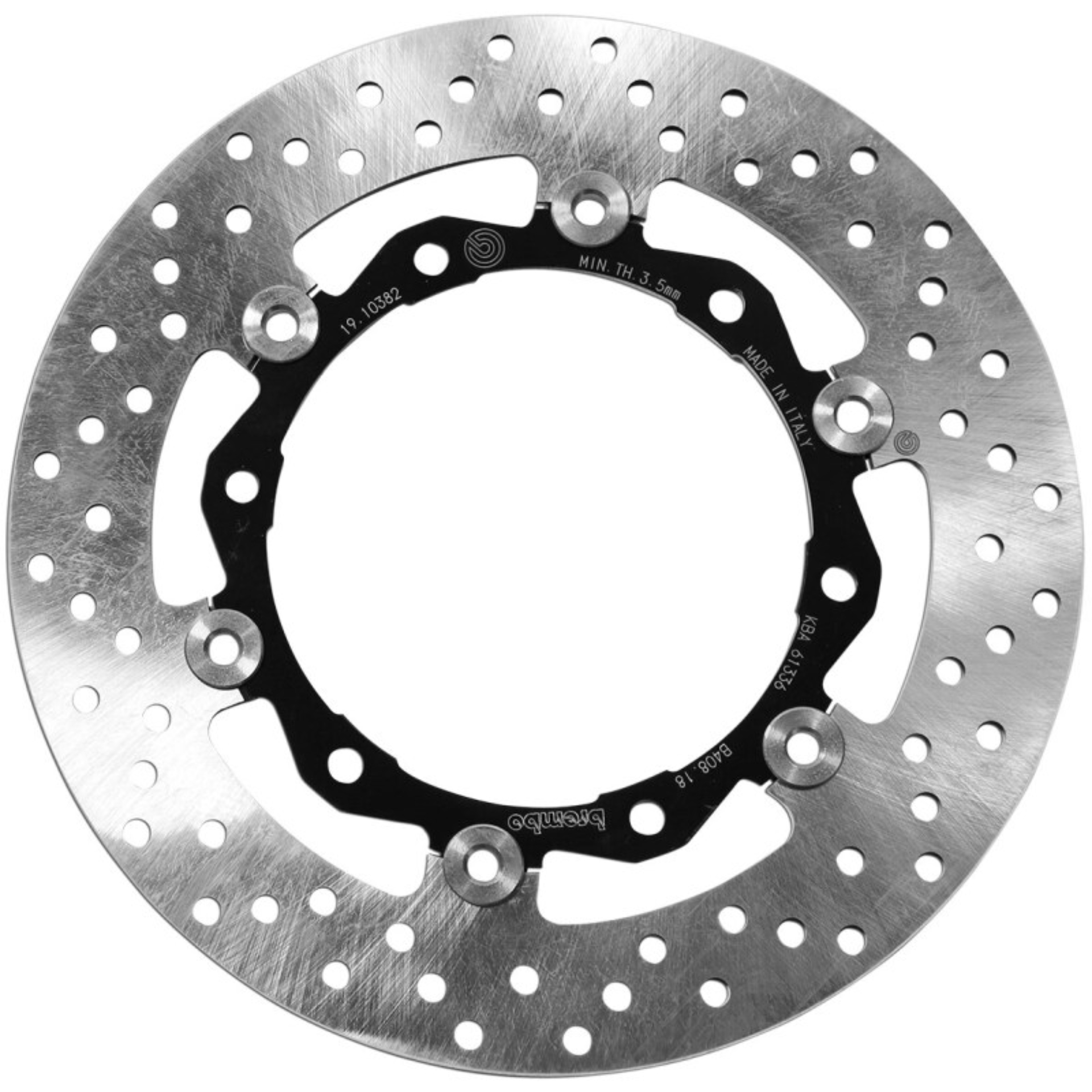 Picture of Brembo 08-11 Yamaha XP TMAX 500cc 267x4mm Brake Disc - Front Floating