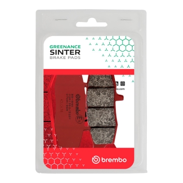 Picture of Brembo 11-11 Kawasaki Ninja R Left 400cc Sinter Brake Pad - Front