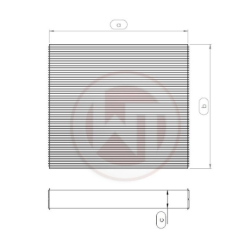 Picture of Wagner Tuning 645x395x52mm Radiator Core