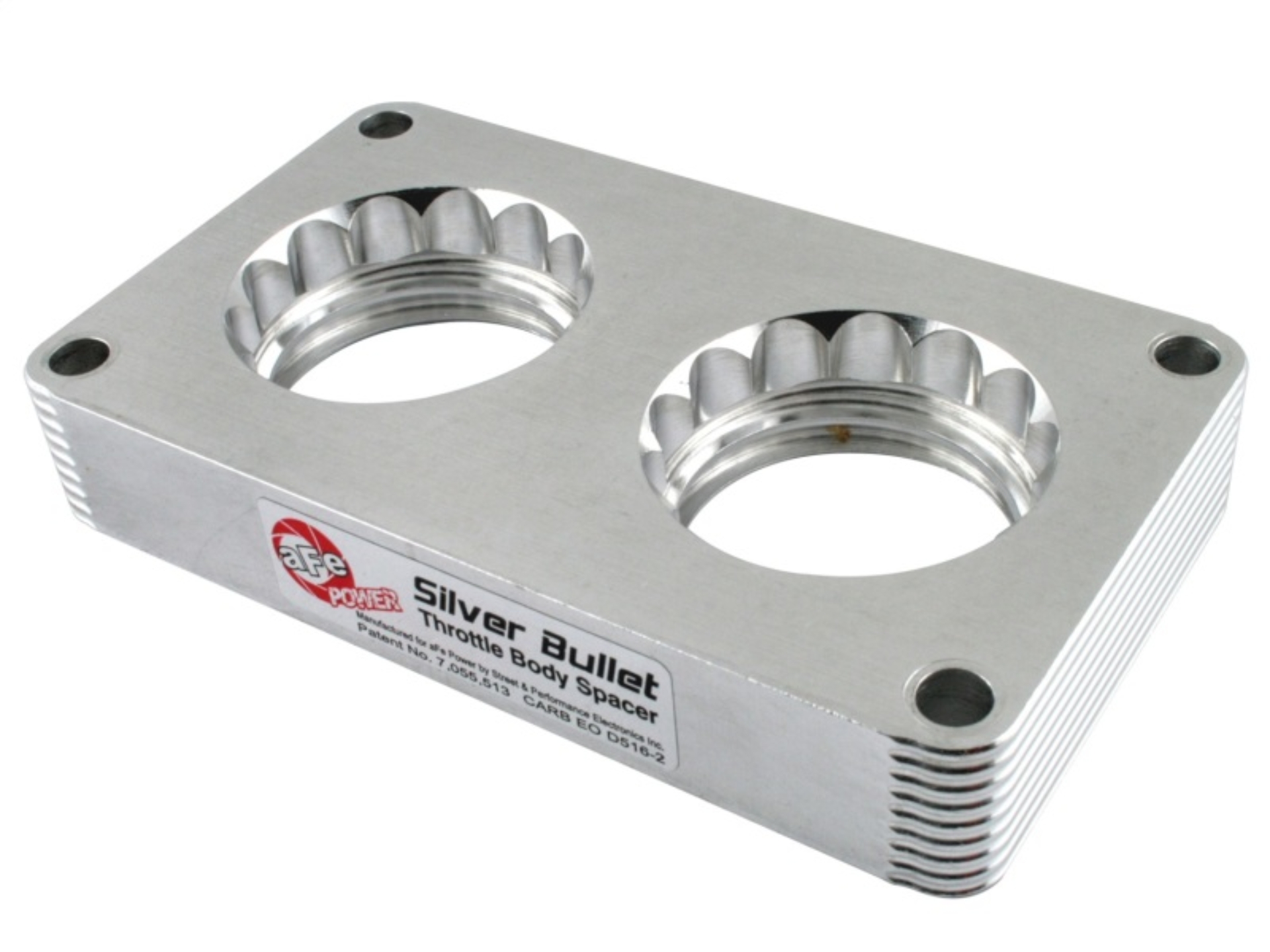 Picture of aFe Silver Bullet Throttle Body Spacers TBS Ford Mustang 05-10 V8-4.6L