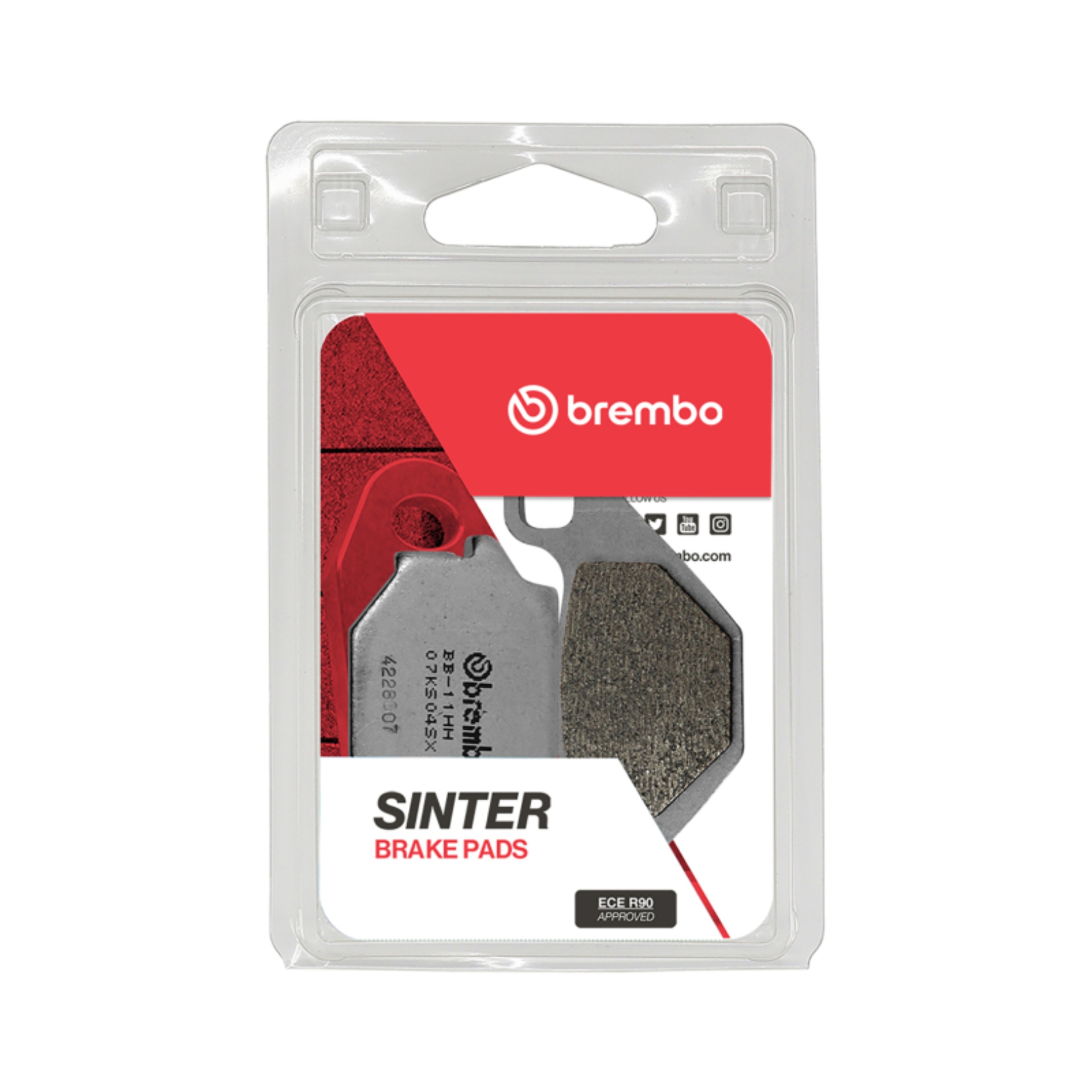 Picture of Brembo 86-86 Kawasaki KX 125cc Sinter Brake Pad - Front