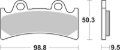 Picture of Brembo Sinter Xtra Brake Pad