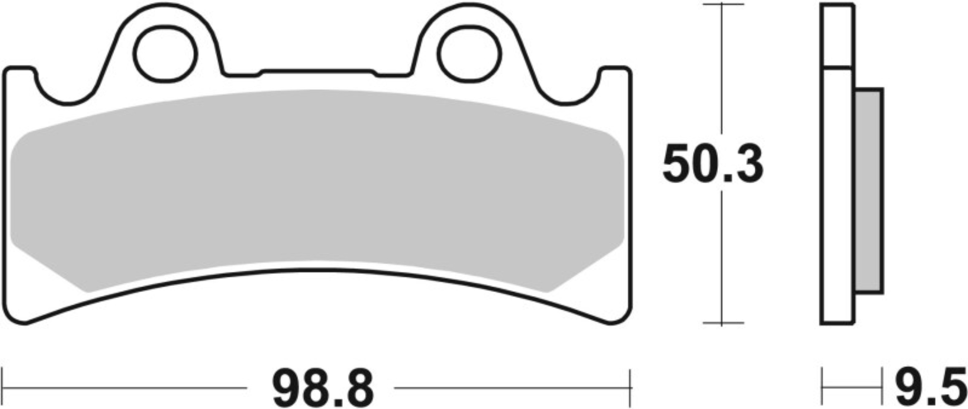 Picture of Brembo Sinter Xtra Brake Pad