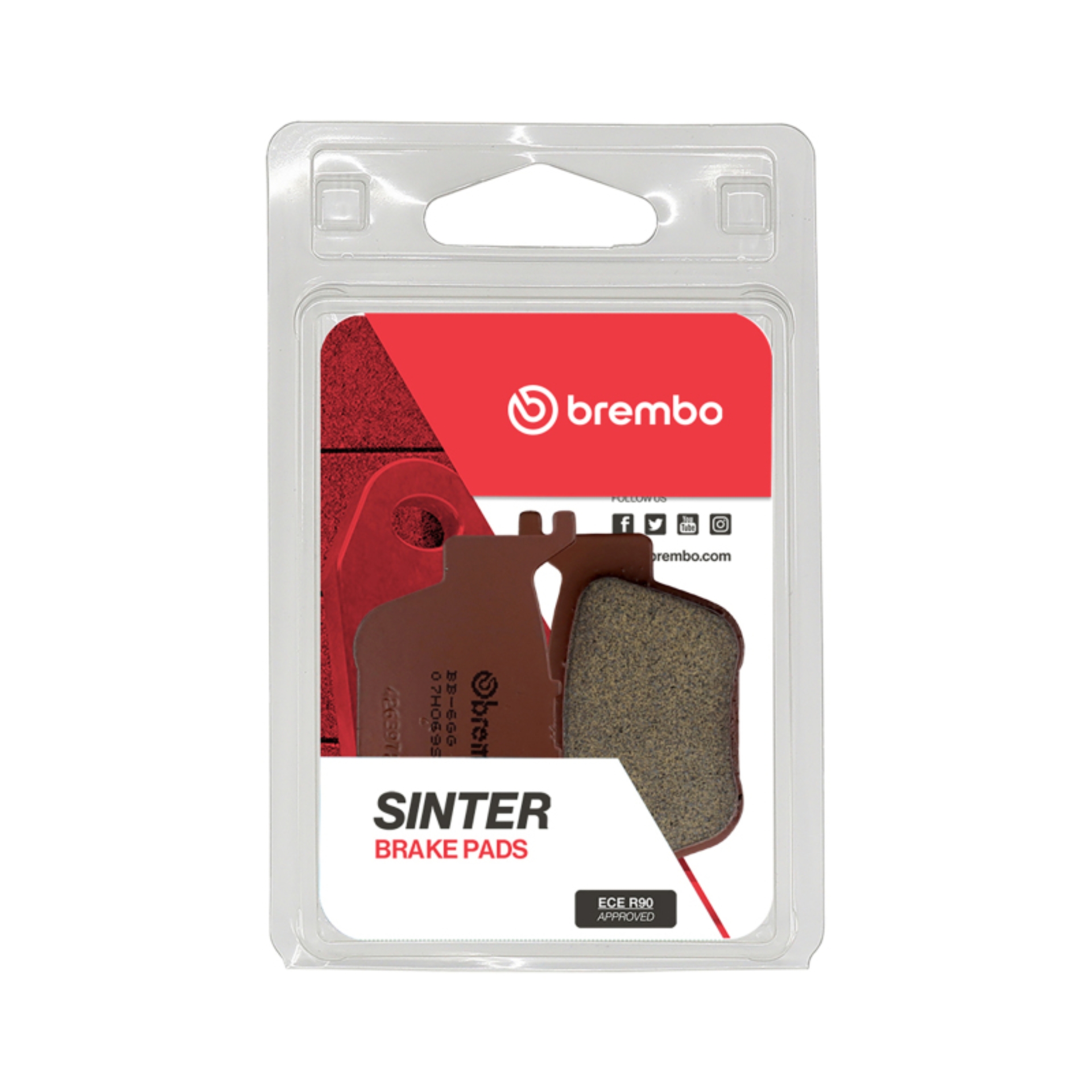Picture of Brembo 15-20 Honda Pioneer 500cc Brake Pad - Rear