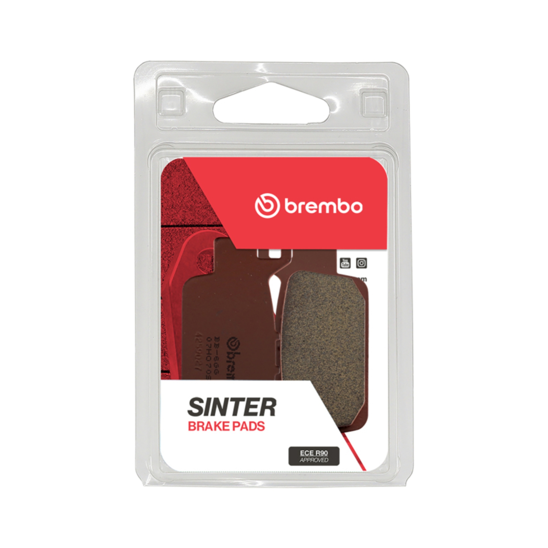 Picture of Brembo 16-21 Honda Pioneer 1000cc Brake Pad - Rear