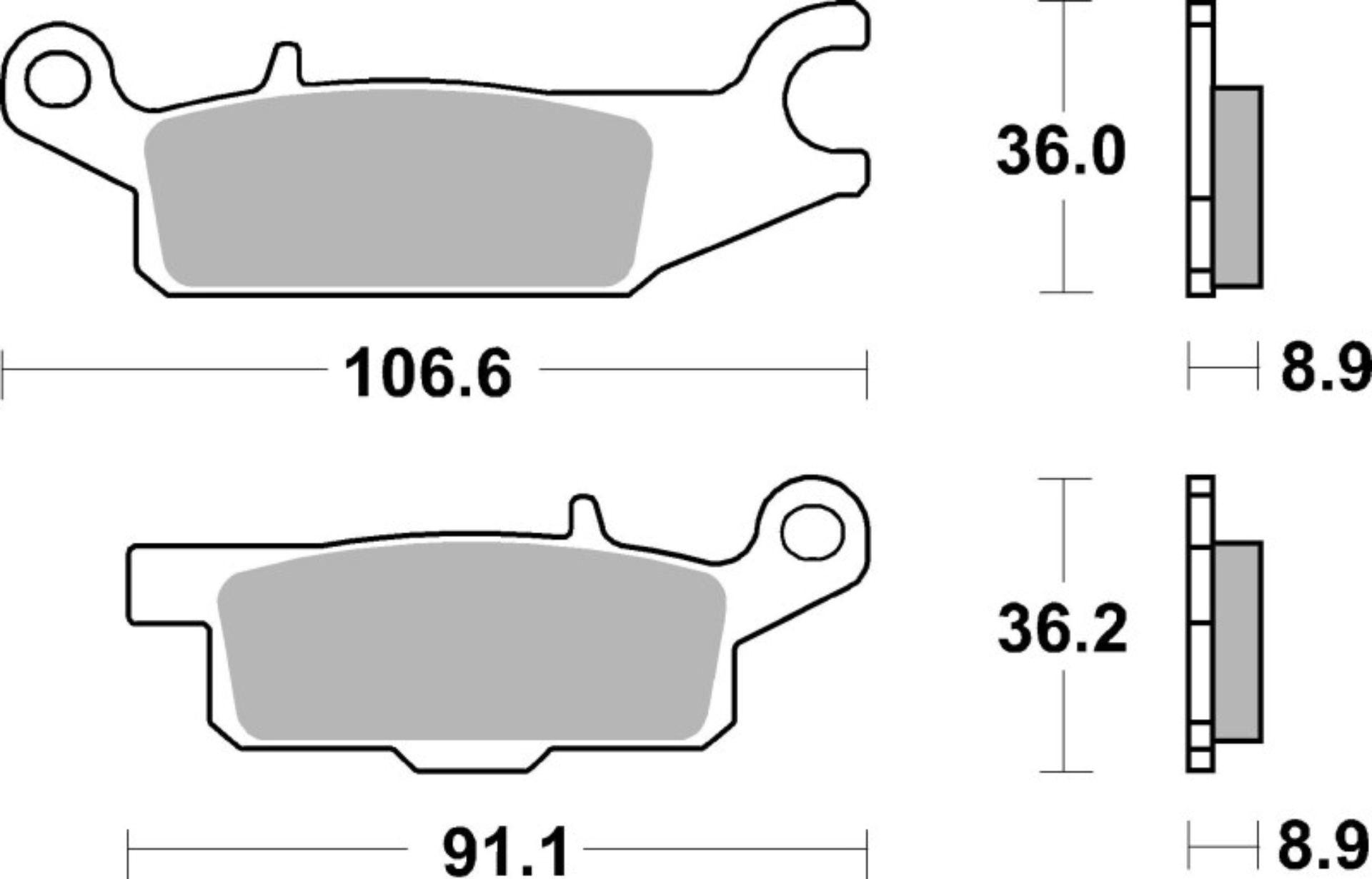 Picture of Brembo Sinter Prime Brake Pad