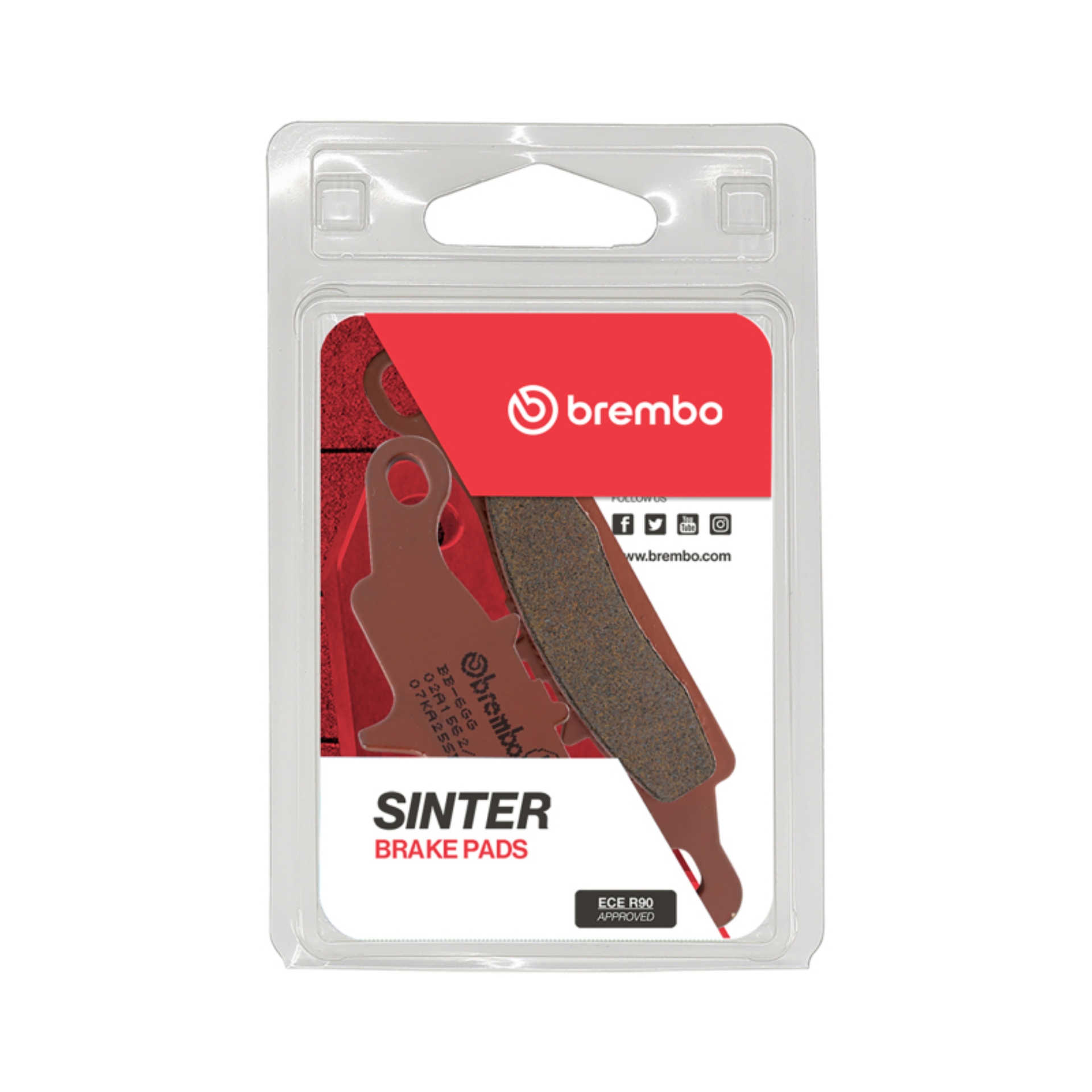 Picture of Brembo 07-15 Kawasaki KFX Left 450cc Sinter Brake Pad - Front