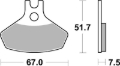 Picture of Brembo Sinter Prime Brake Pad