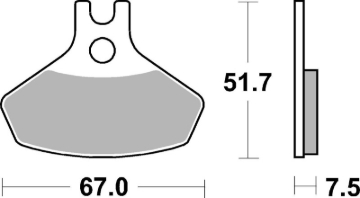 Picture of Brembo Sinter Prime Brake Pad