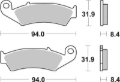 Picture of Brembo 90-96 Honda RVF RR (NC35) 400cc Brake Pad - Rear
