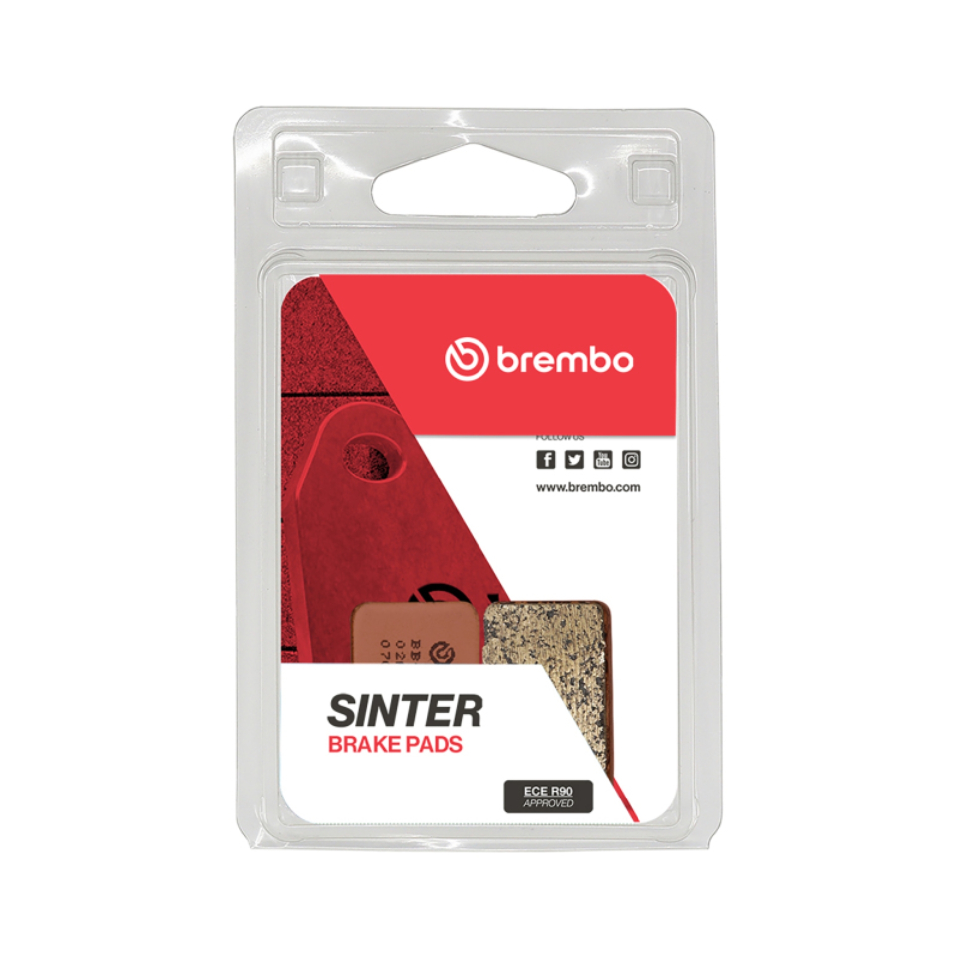 Picture of Brembo 99-04 Arctic Cat 2x4 (Man. Hand Brake) 250cc Brake Pad - Rear
