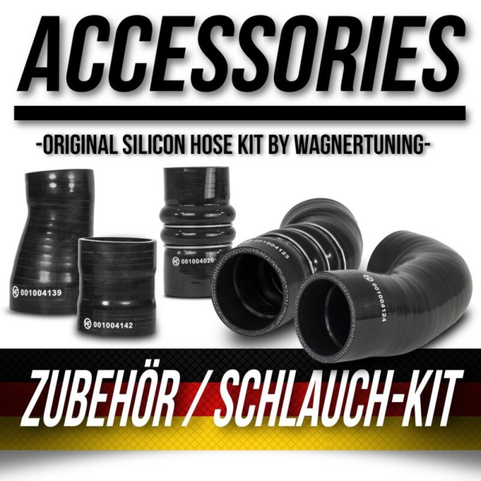 Picture of Wagner Tuning 09-16 Audi A4 B8 (Allroad) 2.7TDI Silicone Hose Kit