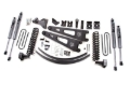 Picture of Zone Offroad 11-14 Ford F250/F350 Super Duty 4WD Diesel 6In Lift Kit w/ Radius Arms