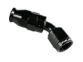Picture of Fuelab PTFE Swivel Hose End Fitting - 45 Degree - 6AN